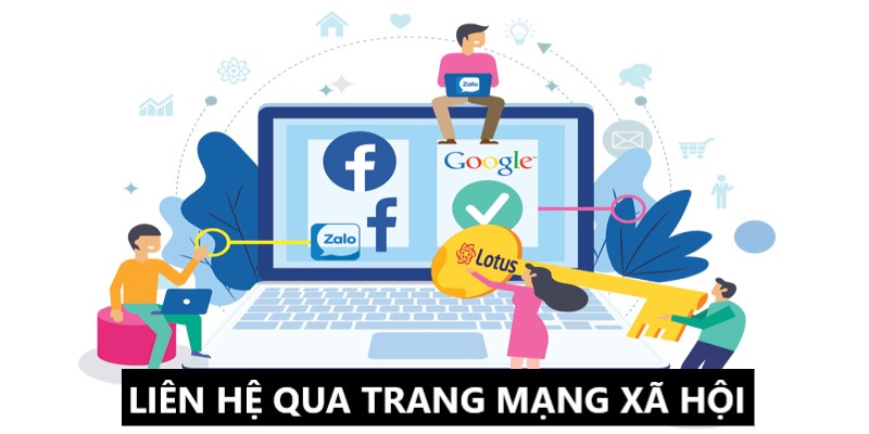 Liên hệ 23Win hiệu quả qua trang mạng xã hội